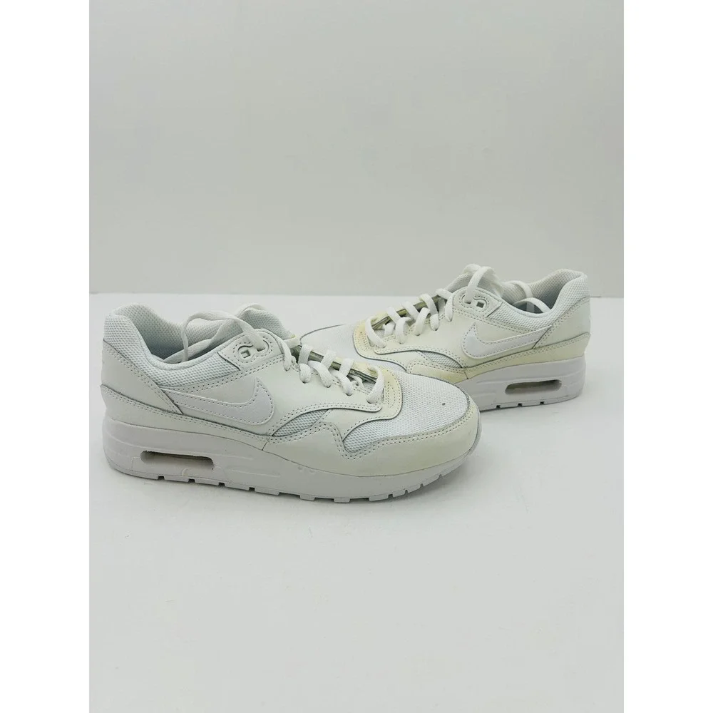 Nike Air Max 1 Sneakers Boys 5Y White‎ New Without Box